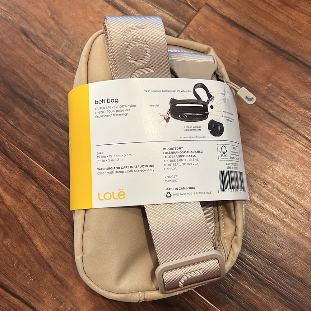 New! Lole belt bag🤎2024 it bag! per In Style mag - Picture 2 of 3